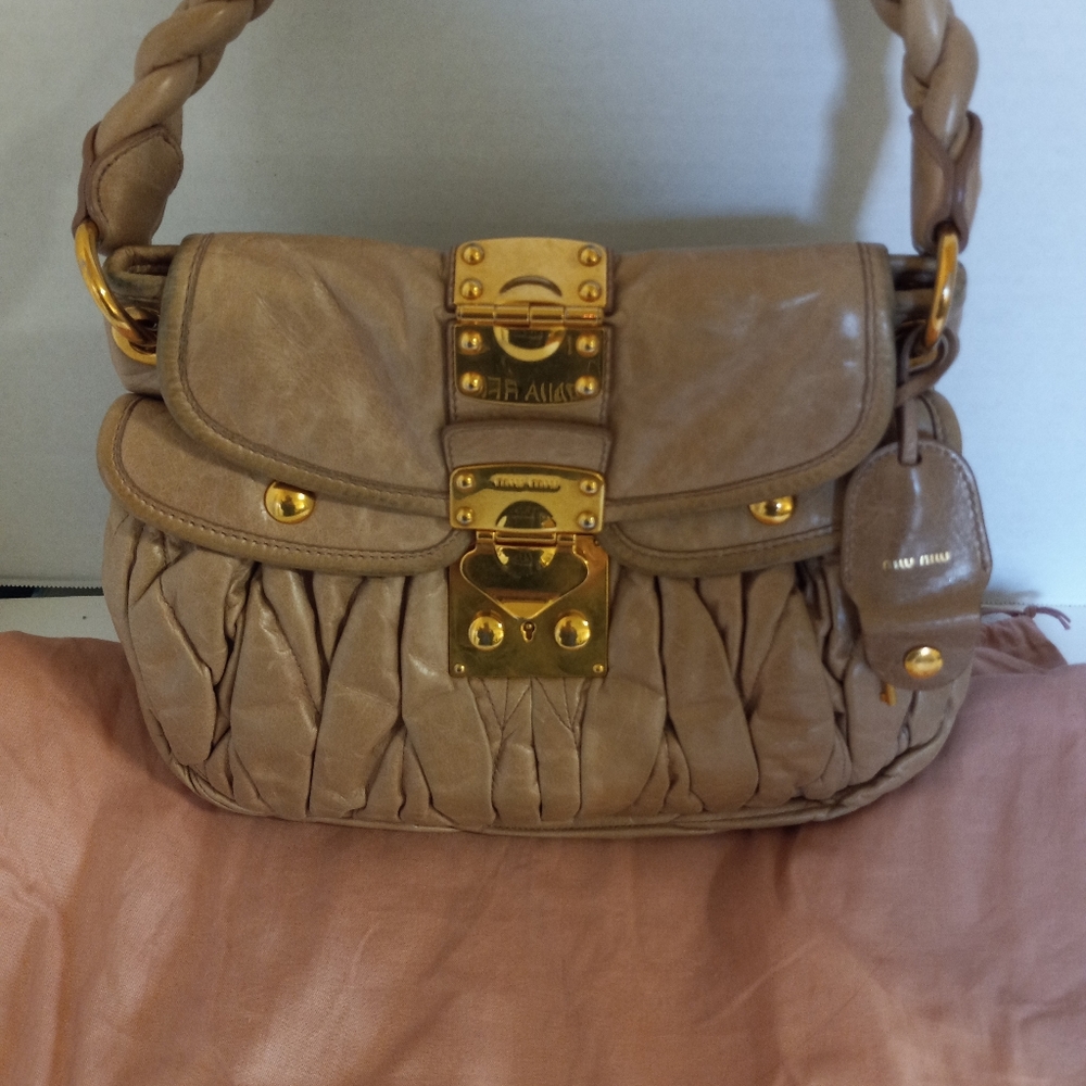 💯%Authentic Miu Miu bag